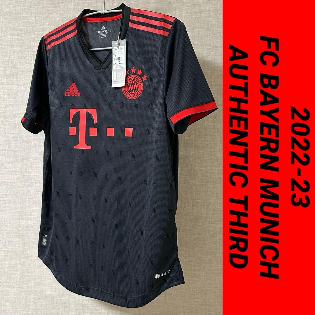 正規品新品☆バイエルンミュンヘン22/23サードオーセンティックユニフォームO
