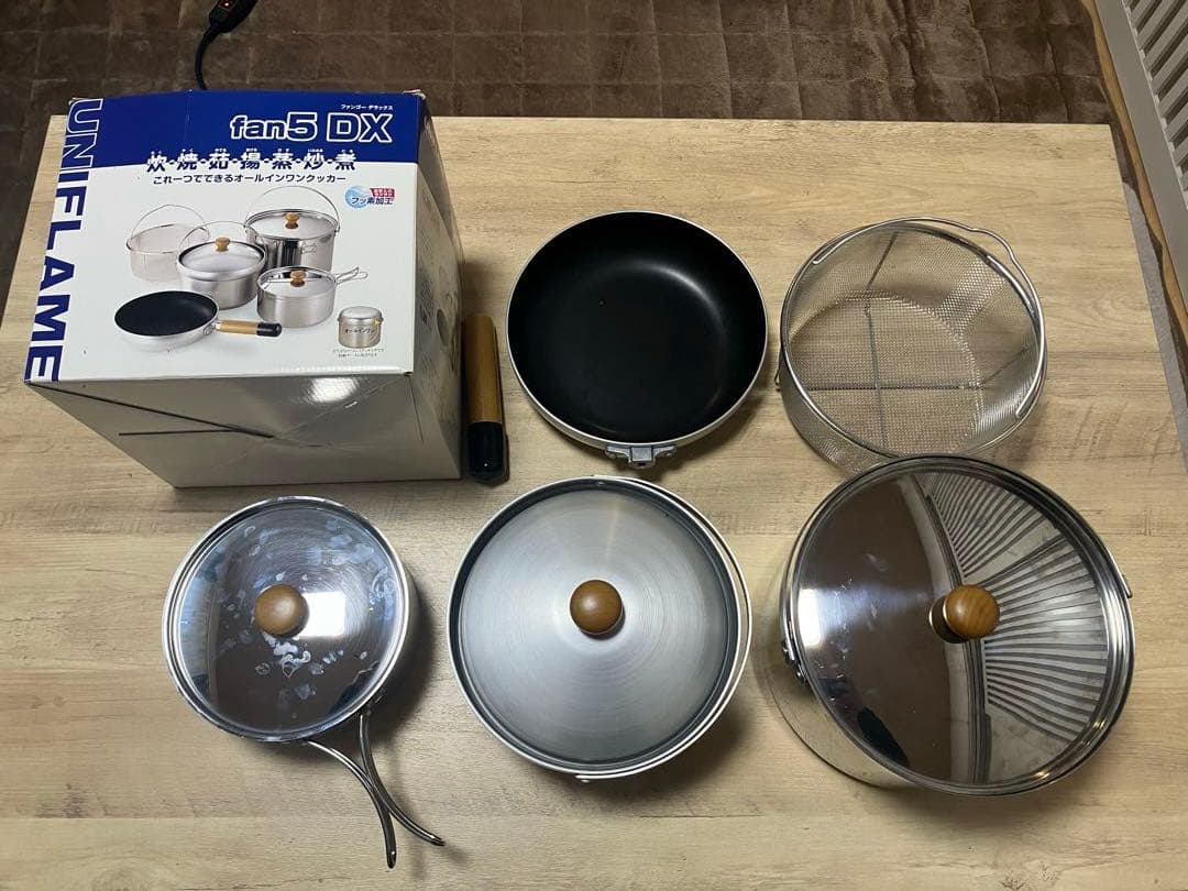 ユニフレーム　UNIFLAME　fan5DX　キャンプ　アウトドア