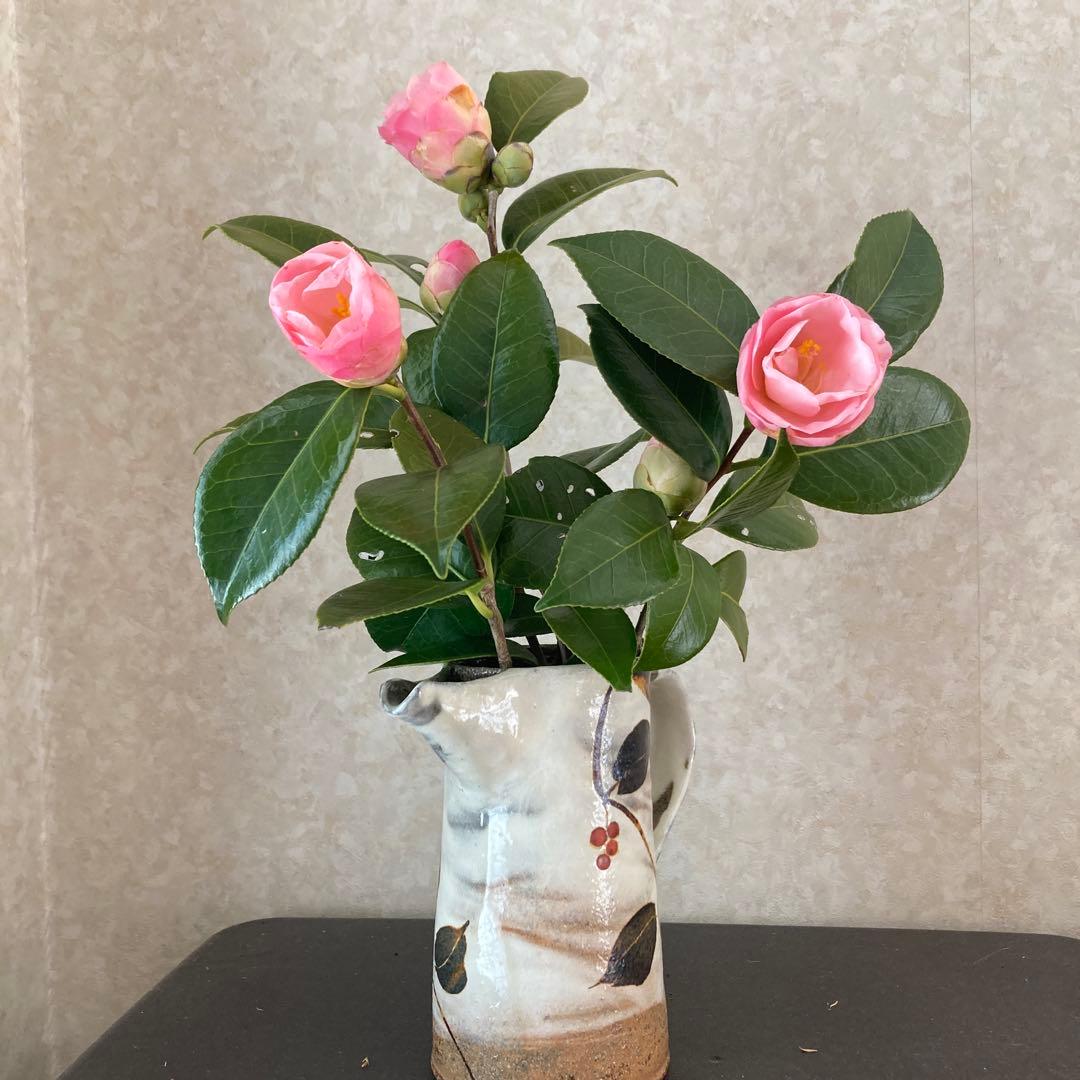 名工【水城勝】練込 水指 笠間焼 緻密な幾何学紋様 伝統工芸の極致 茶道具