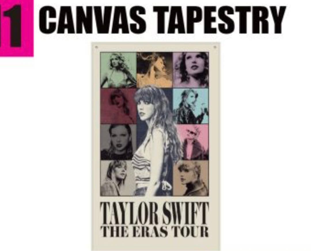 Taylor Swift THE ERAS TOUR タペストリー　＋　オマケ