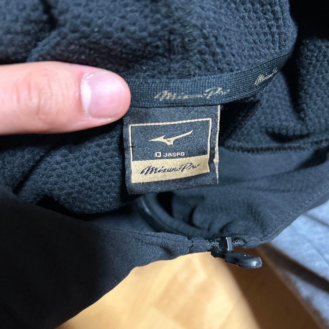 MizunoPro ミズノプロ パーカー ブレスサーモ ブラック サイズO