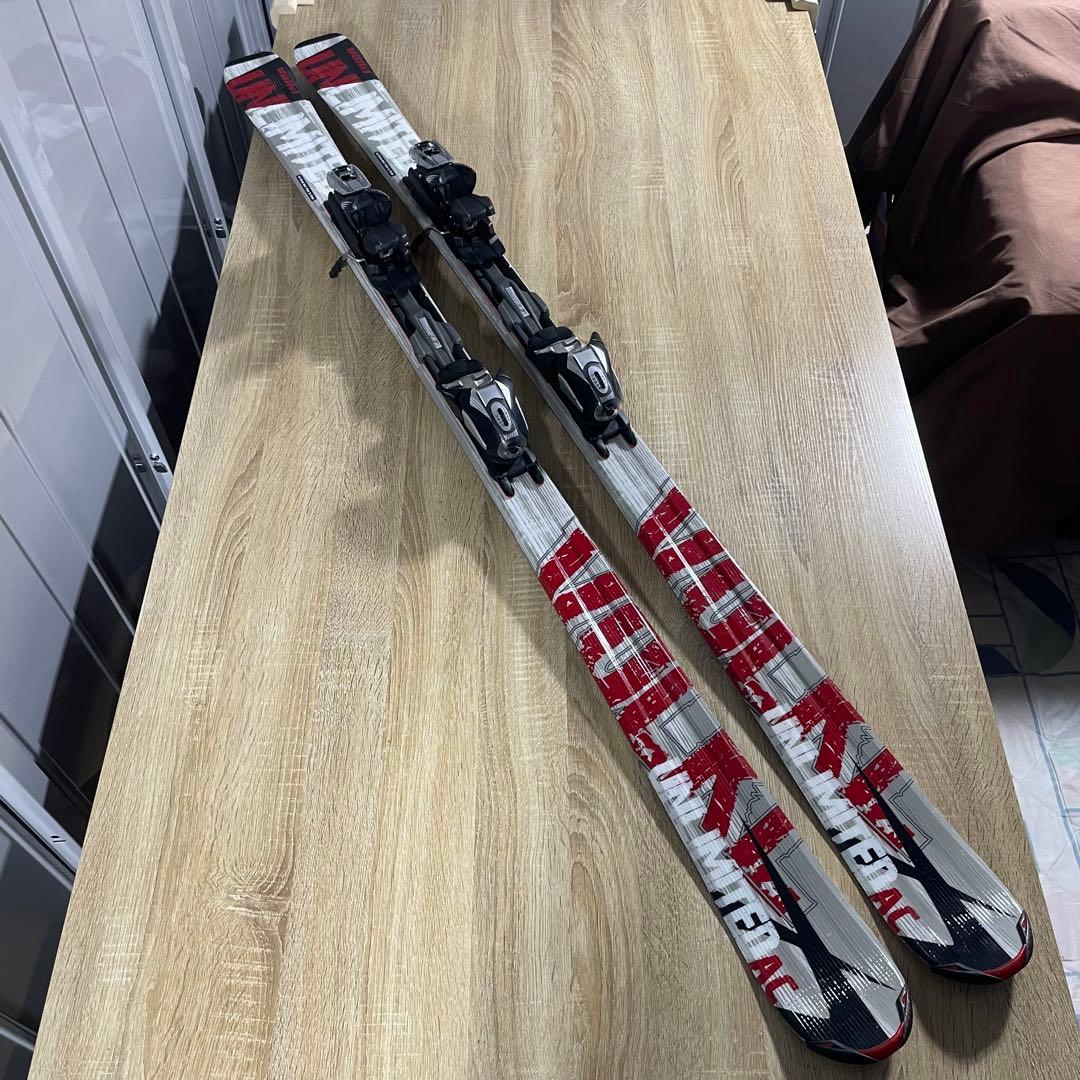 VOLKL163cm ROSSIGNOL27.5cmストック120cmフルセット