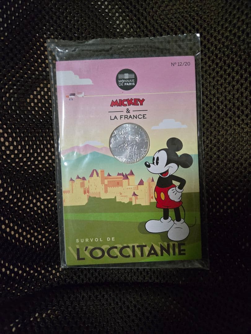 Disney ミッキーマウス2018年10ユーロ　Loccitanie