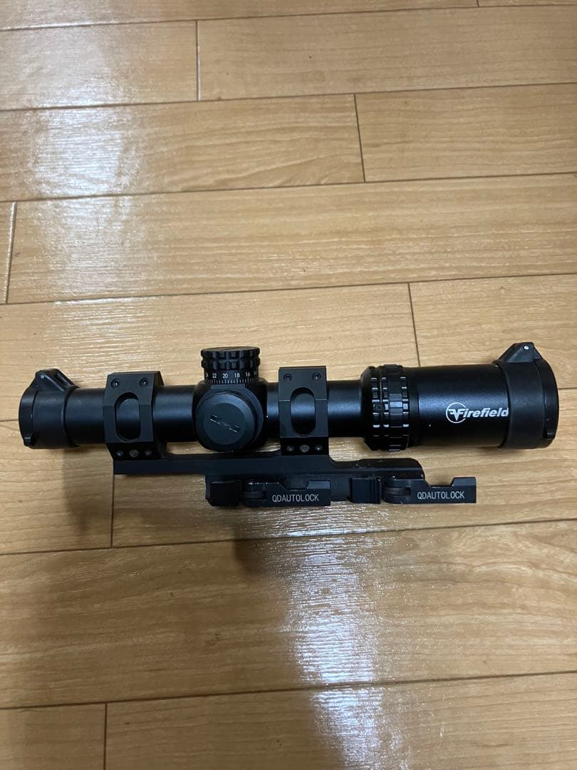 Firefield 光学サイト ショートスコープ1-6倍　ブラック