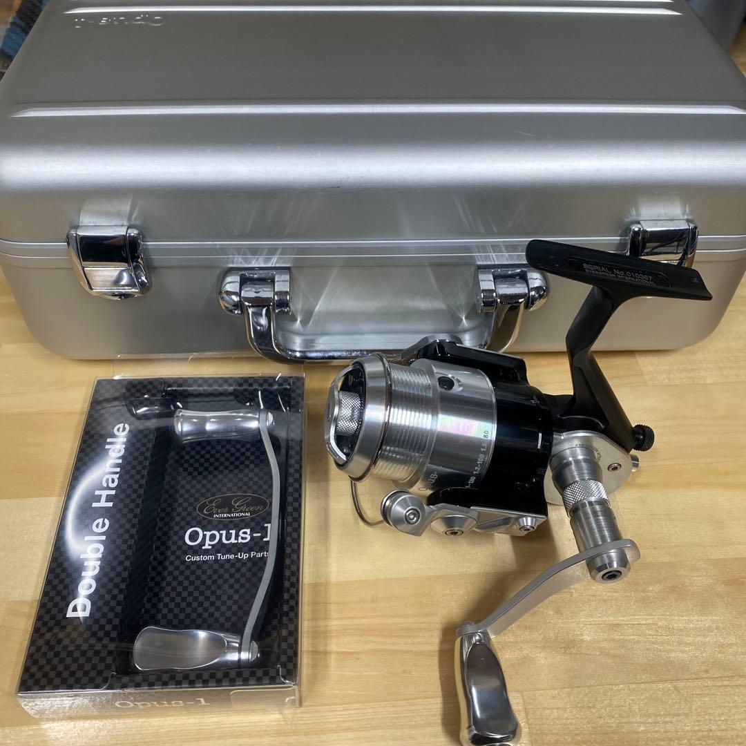 エバーグリーン　Opus-1 スピニングリール 付属品完品