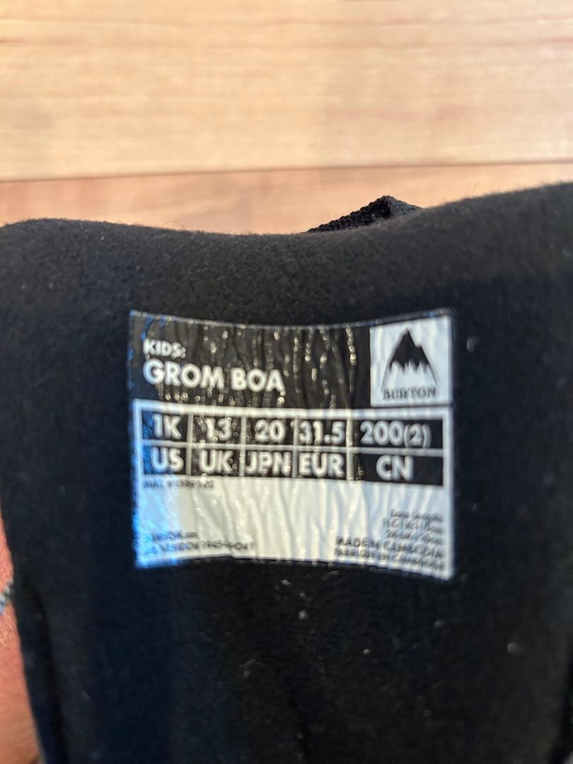 BURTON キッズ ブーツ BOAシステム スノボー