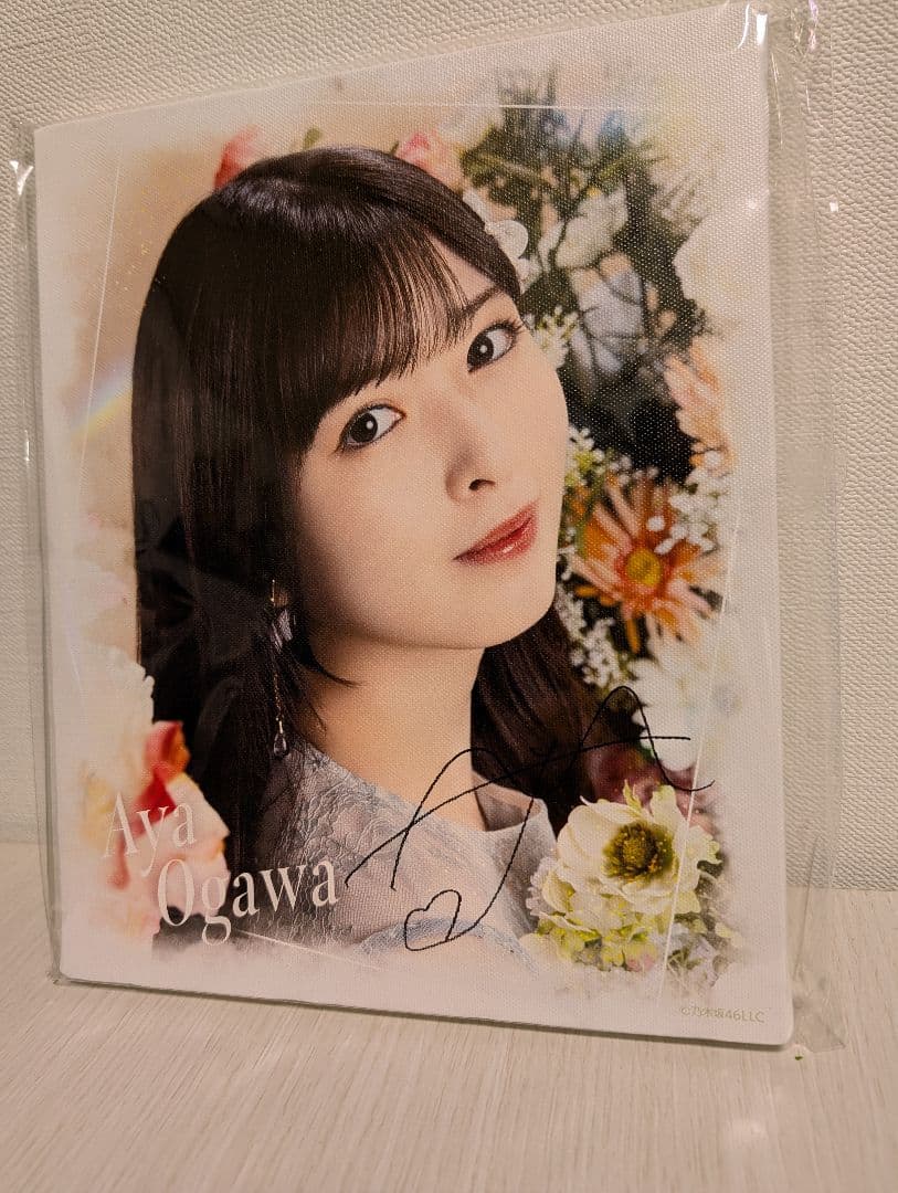 乃木坂46　小川彩　乃木坂Mobile　SR賞キャンバスボード