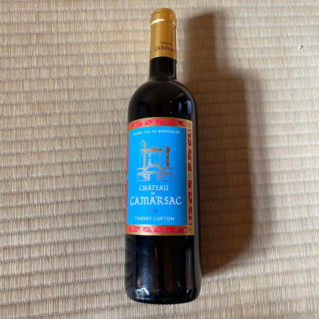 【フランス直輸入】CHÂTEAU DE CAMARSAC 2018