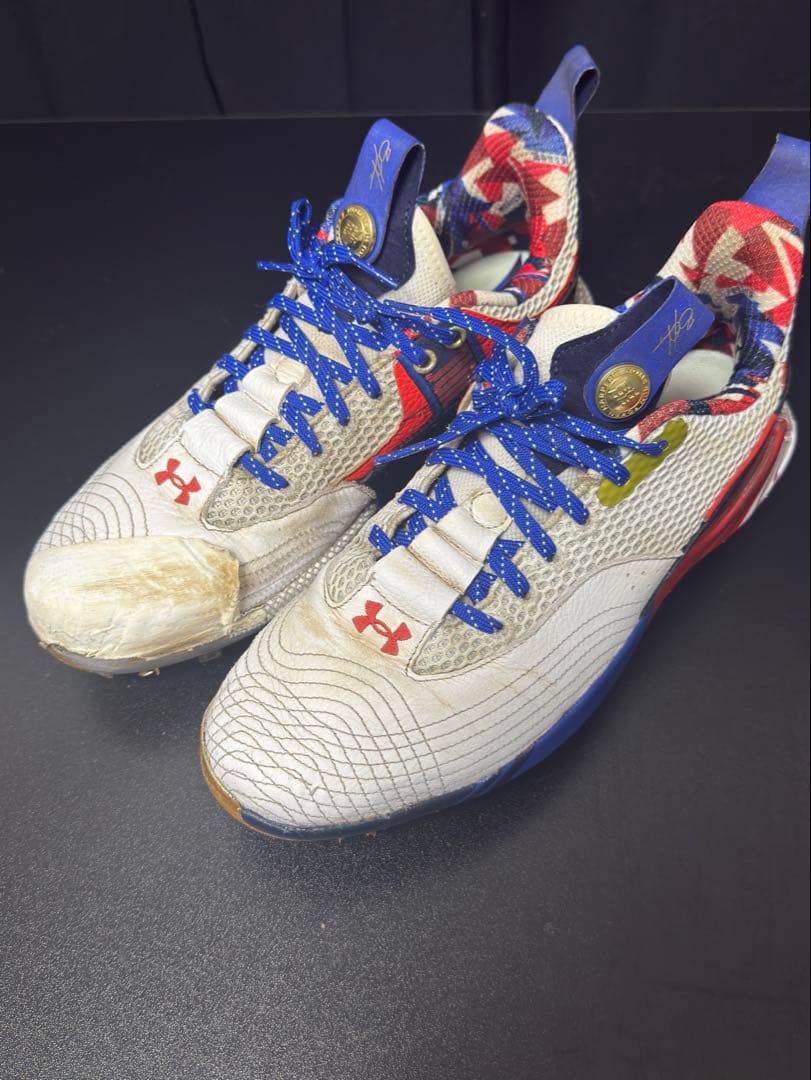 アンダーアーマー　金具スパイク　野球用　海外限定モデル　ハーパーモデル