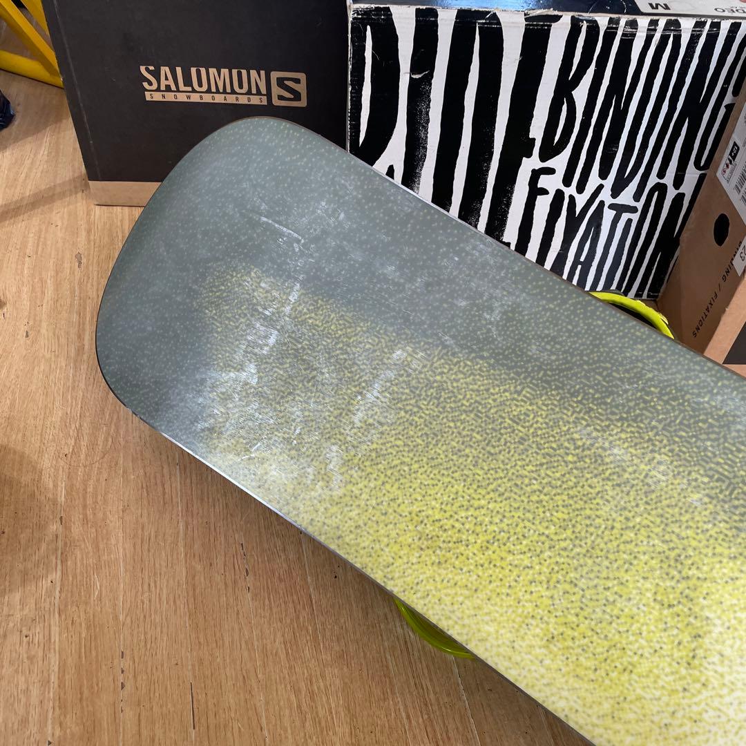 BURTON　バートン　スノーボードセット　CUSTOMバインディング付