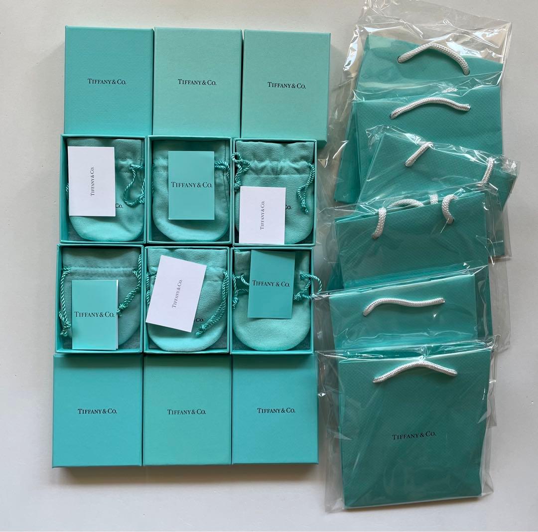Tiffany 空箱巾着紙袋セット 美品