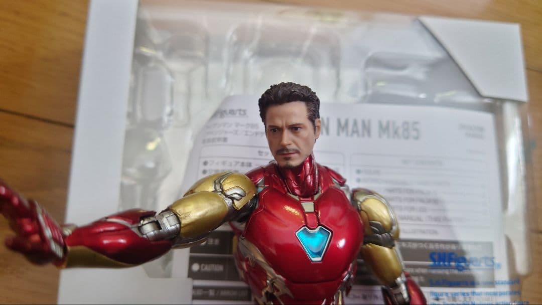 S.h.figuarts アイアンマン マーク85 カスタマイズヘッド