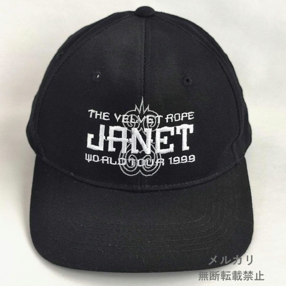 ジャネットジャクソン The Velvet Rope 1999公式ツアーキャップ