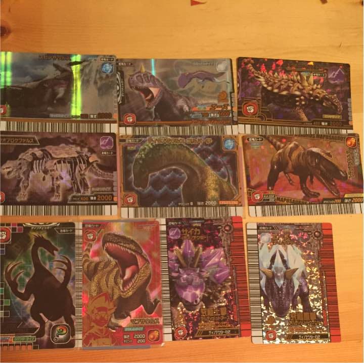 恐竜キング サイカニア スピノサウルス など グー 強さ 2000