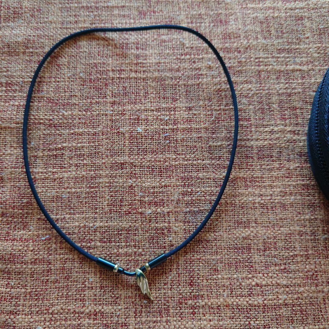 RAKUWA【羽生結弦】Phiten 羽モチーフ磁気ネックレス