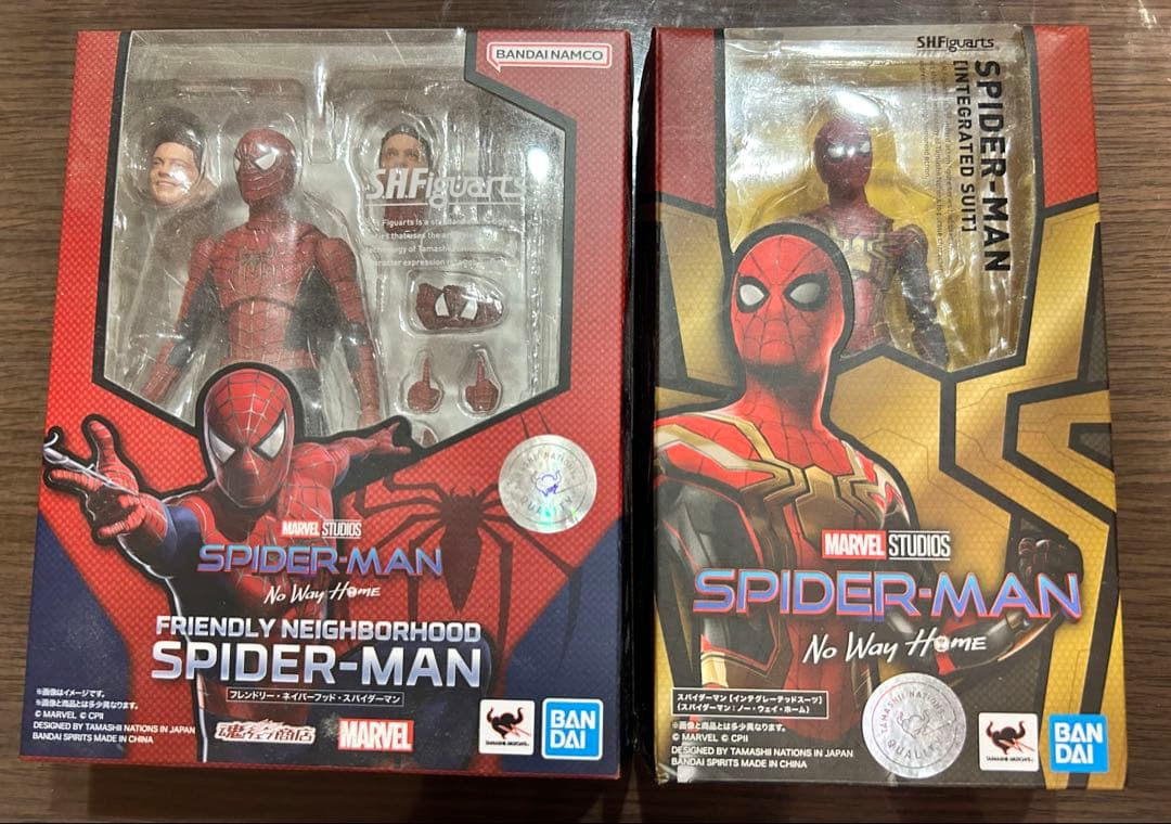 s.h.figuarts フレンドリーネイバーフッドスパイダーマン ほかセット