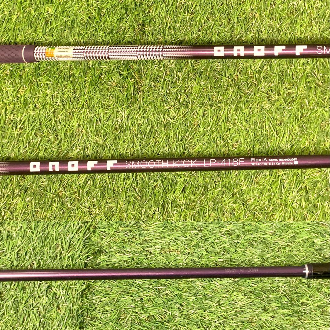 良品 レディース ONOFF/オノフ 3W 高級FW FLEX A 15.5°