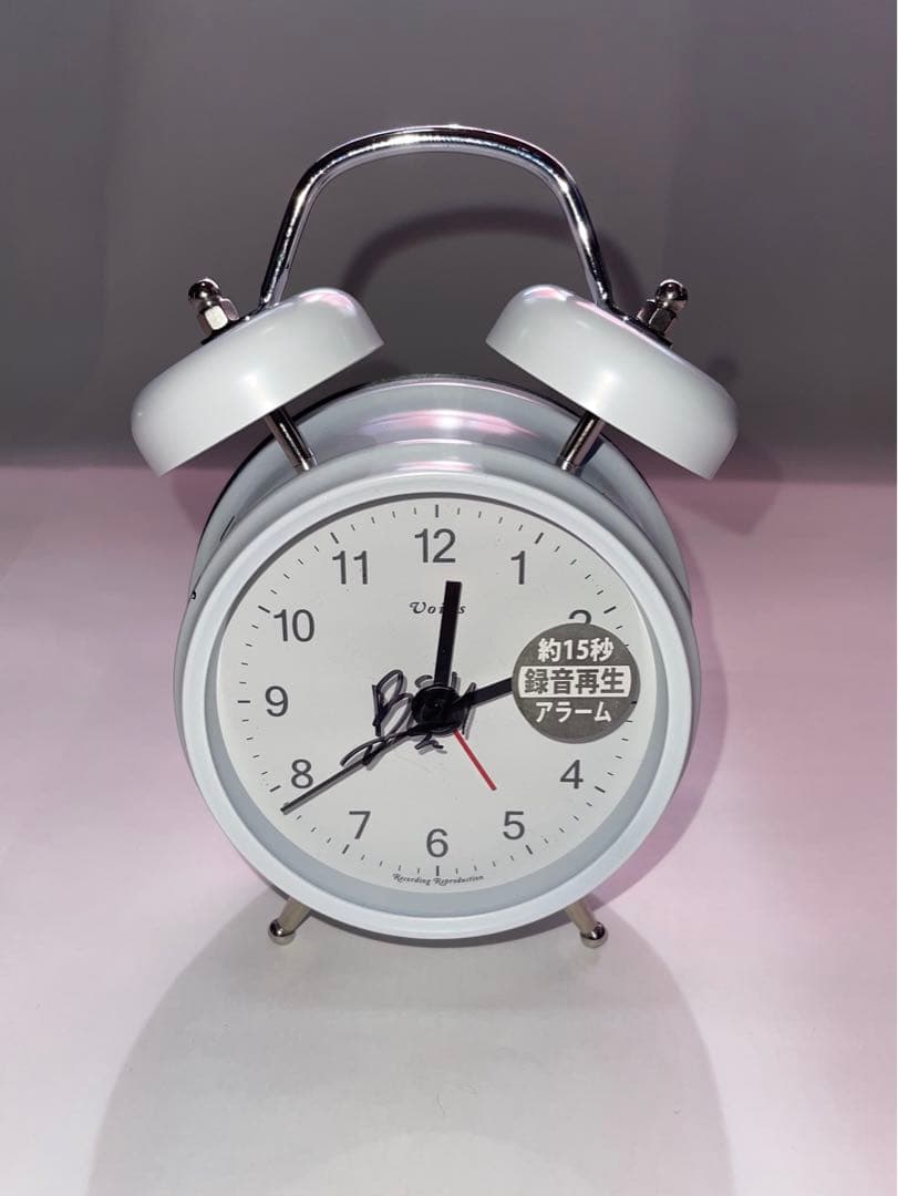 BiSH サイン&肉声入り目覚まし時計