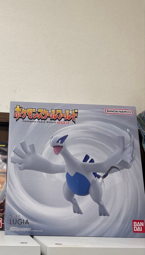 未使用品　ポケモンスケールワールド　ルギア　箱破れ