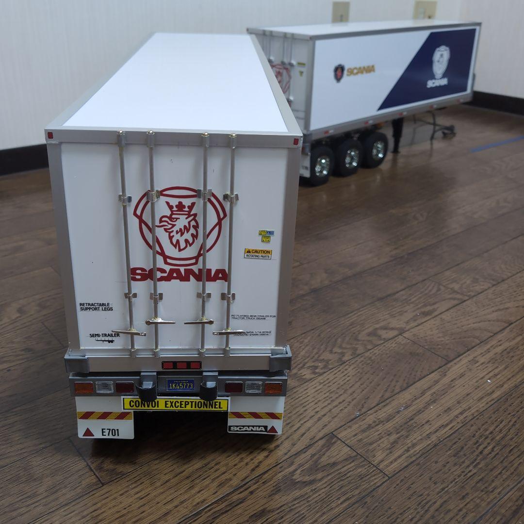 タミヤ1/14ダブルストレーラー