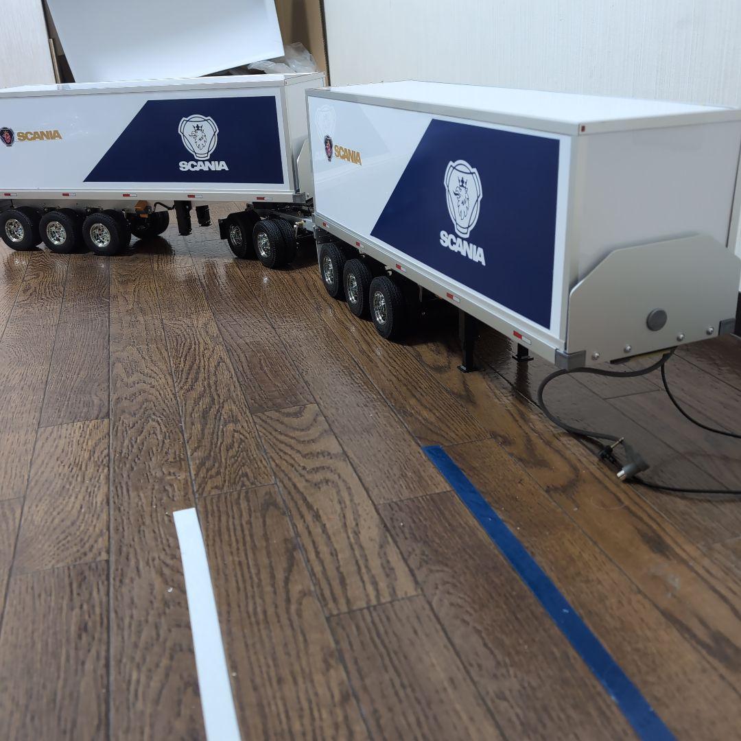 タミヤ1/14ダブルストレーラー