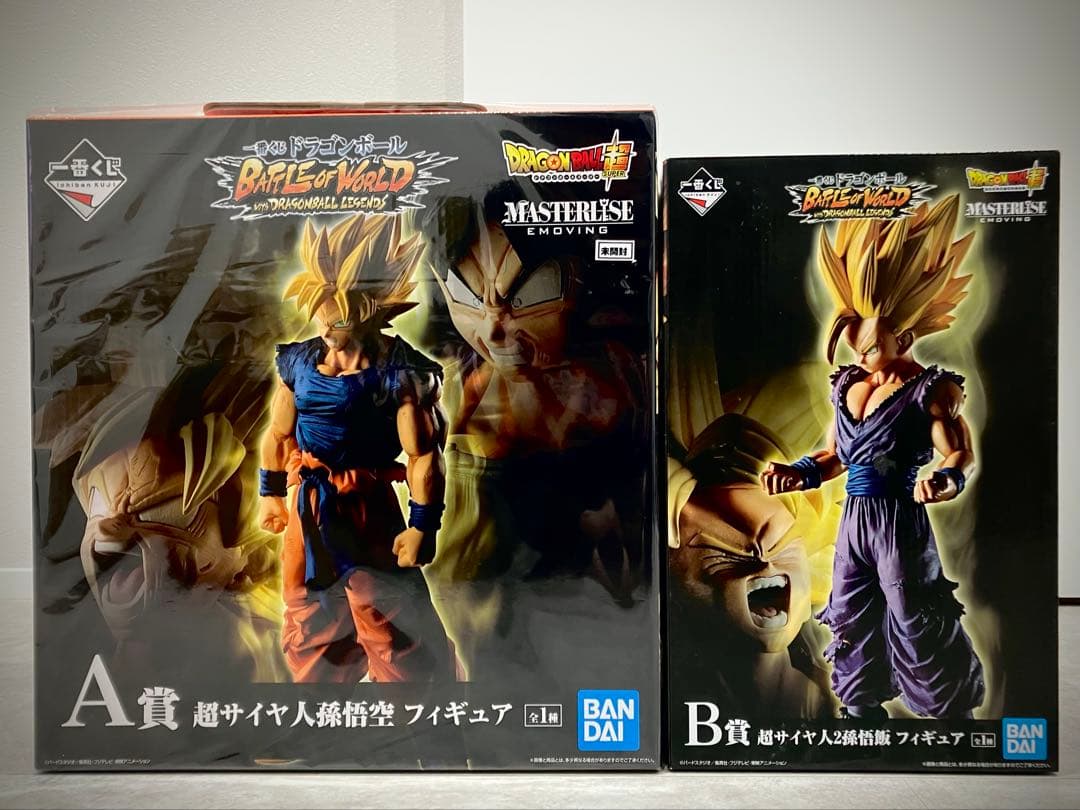 ドラゴンボール 一番くじ バトルオブワールド A賞 B賞 未開封 まとめ売り