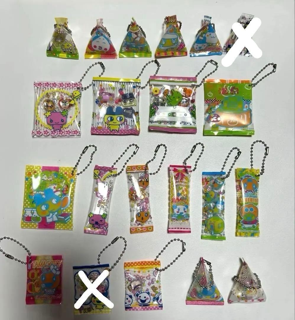 当時物　平成レトロ　たまごっち　ボンボンドロップシール　キーホルダー