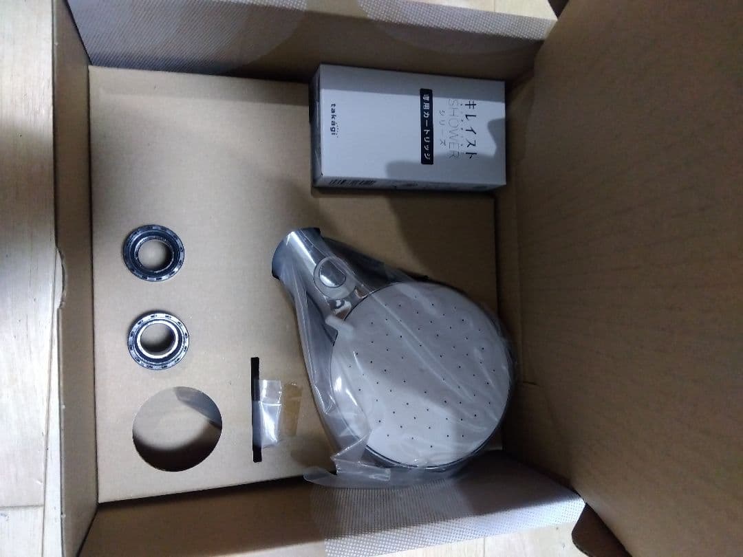 タカギ キレイストシャワーミスト メタリック本体セット