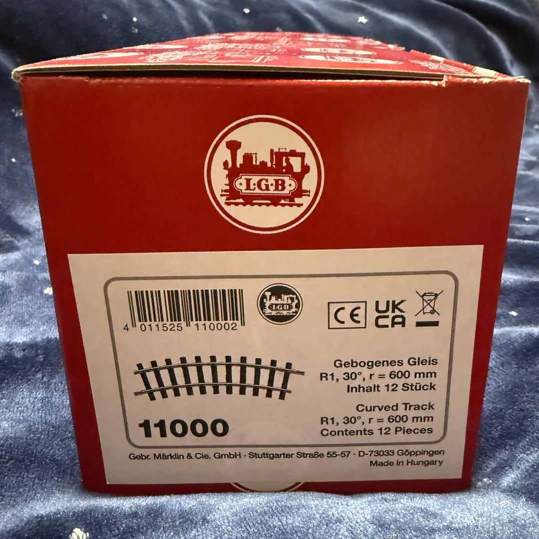 【新品】LGB レーマン Gゲージ 曲線レール No.11000 12本セット