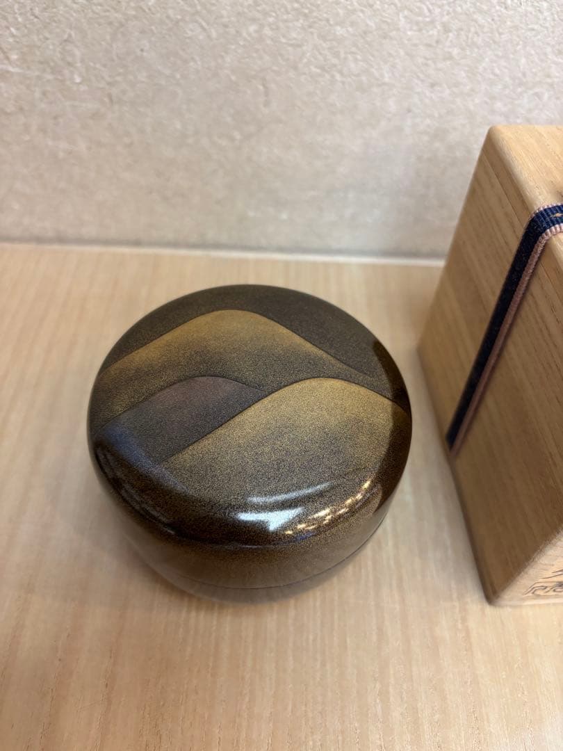 平棗　遠山蒔絵　内銀　光入作