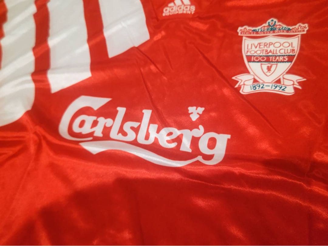希少！リヴァプールFC adidas 1992-93シーズン 100周年記念