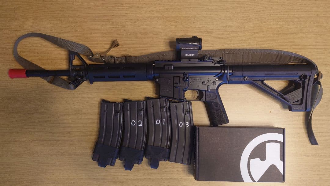 東京マルイ製M4MWSGBB ＋ アタッチメント他