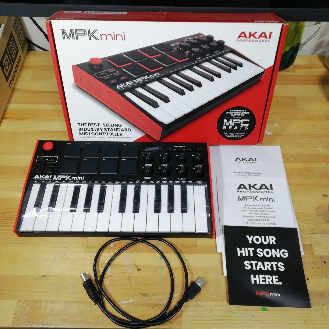 【美品】 AKAI MPK mini MK3 MIDIキーボード アカイ