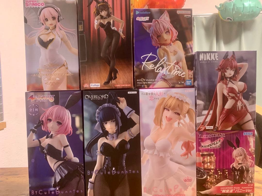 美少女フィギュア まとめ売り 8体セット 未開封 NIKKE ホロライブ