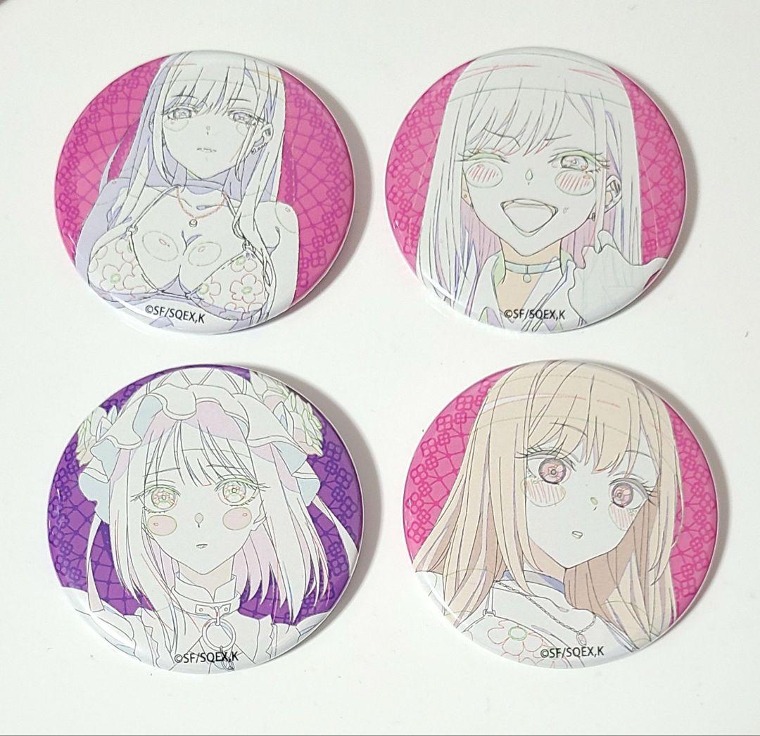 その着せ替え人形は恋をする　着せ恋 展　喜多川海夢　限定　原画 缶バッジ