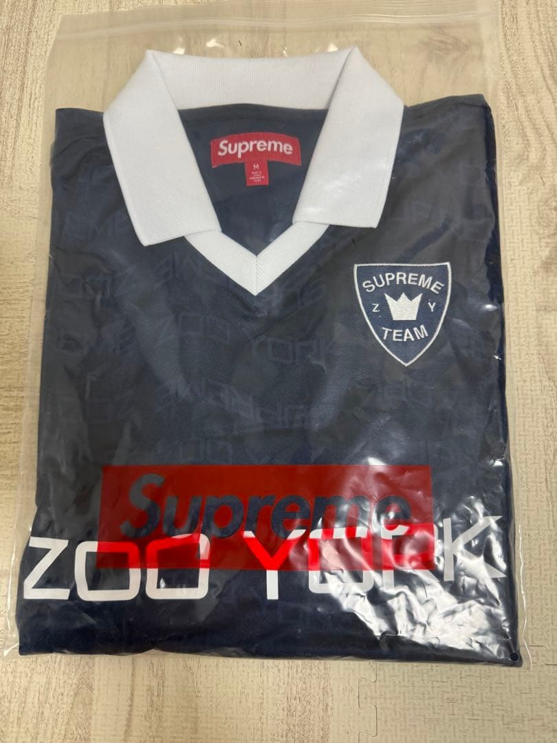 Supreme ZOO YORK ラガーシャツ ネイビー
