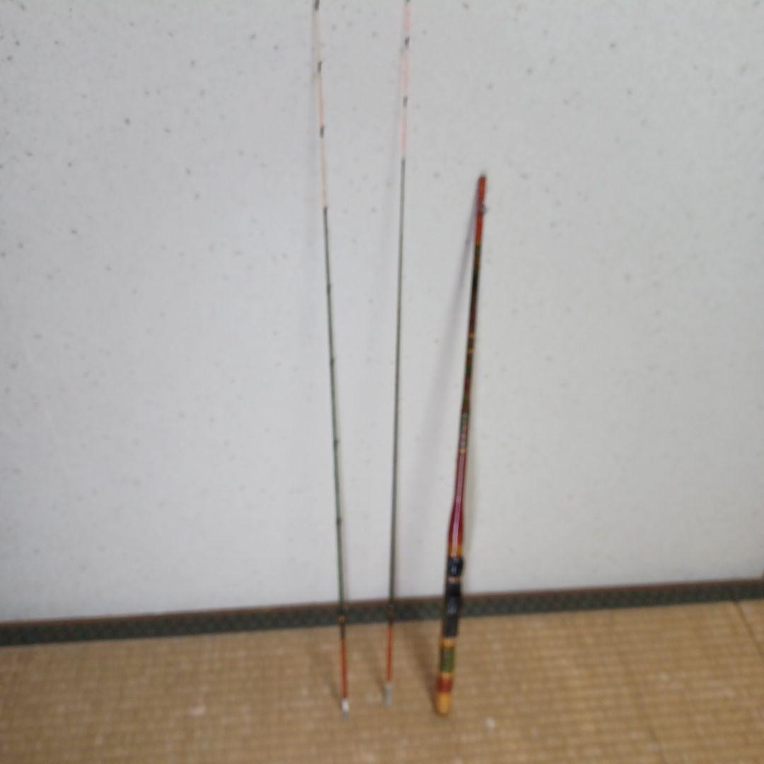 自作筏ちぬ竿　1.46m　瀬川彦次仕様グラスファイバー