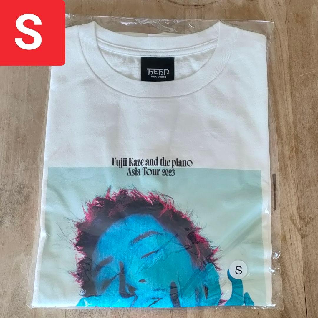 藤井風 Tシャツ fujii kaze T-shirt BlueKaze S