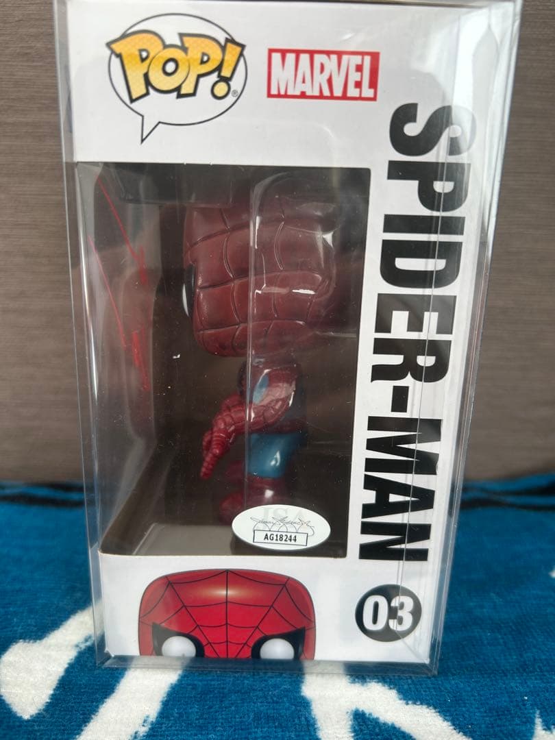 FUNKO スパイダーマン 直筆　サイン アンドリュー ガーフィールド マーベル