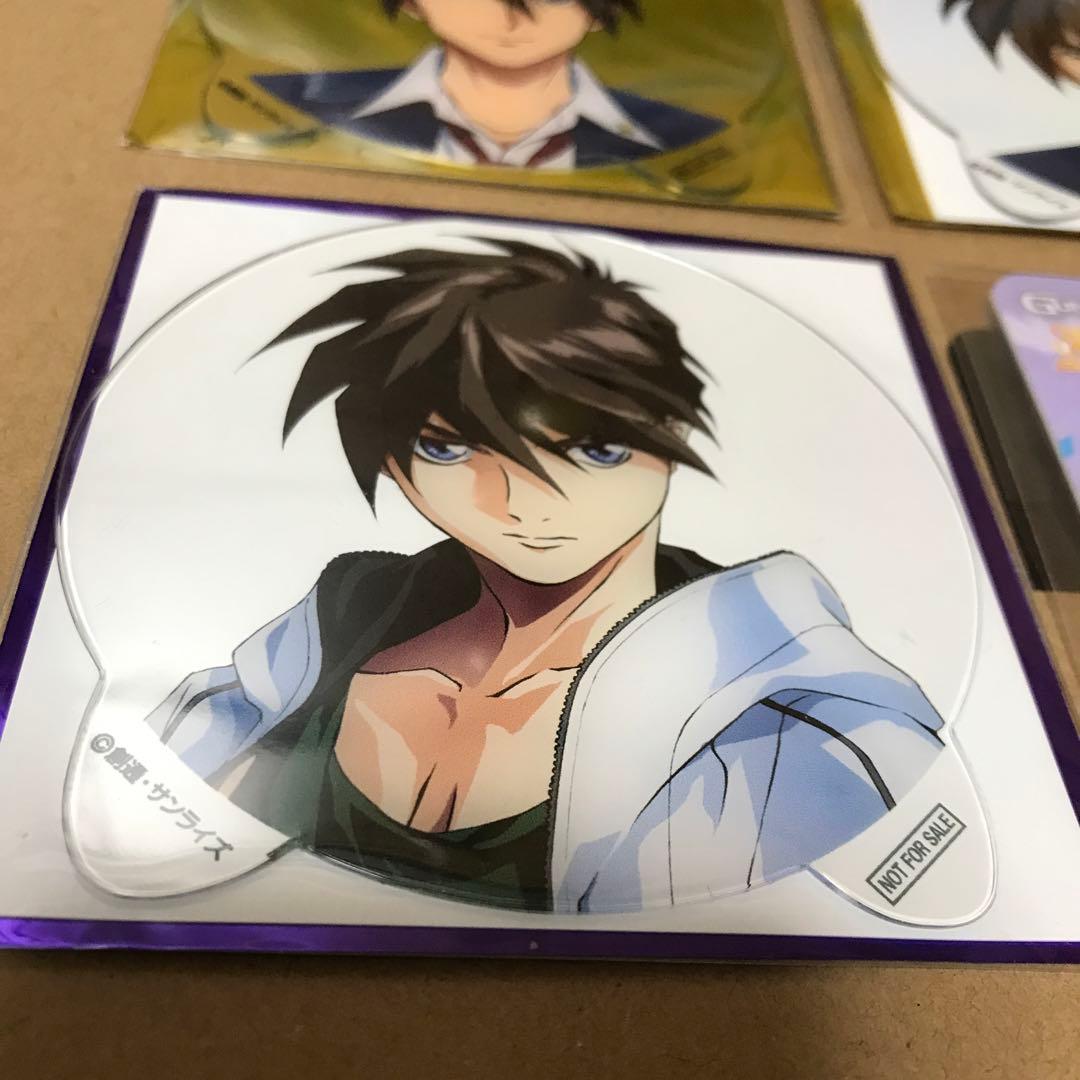 ガンダムカフェ ガンカフェ ガンダムW ヒイロ コースター あさぎ桜