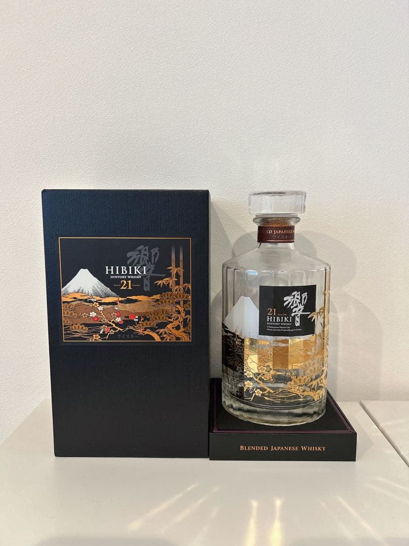 響21年　花鳥風月　空き瓶　箱付き