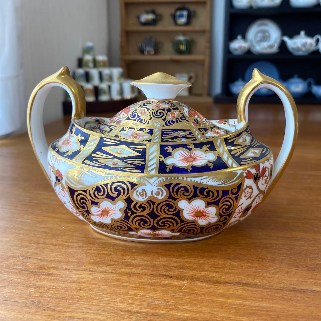 ロイヤルクラウンダービー　シュガーボウル　トラディショナル　イマリ　お砂糖入れ