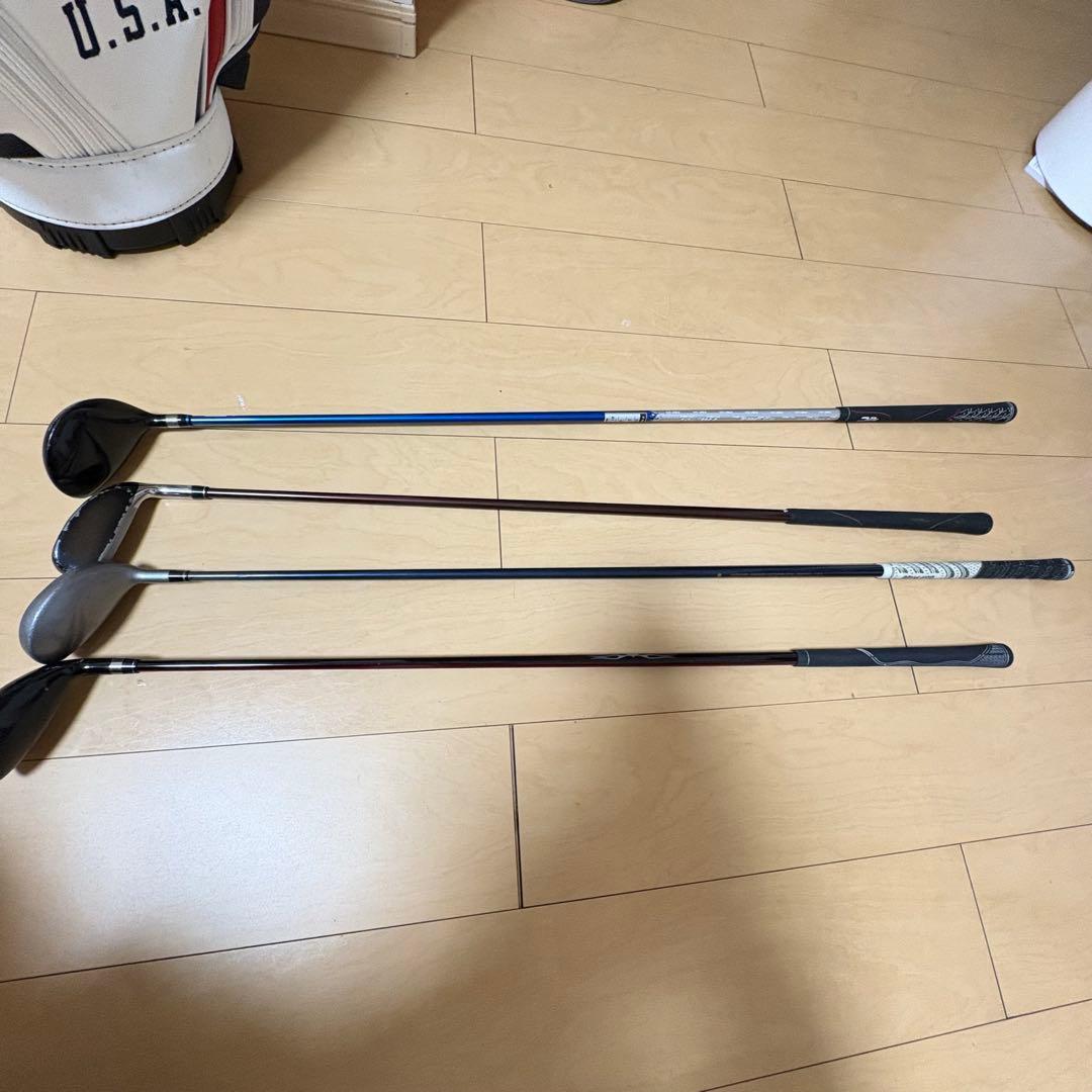 MUNSINGWEAR ゴルフバッグ クラブ12本セット