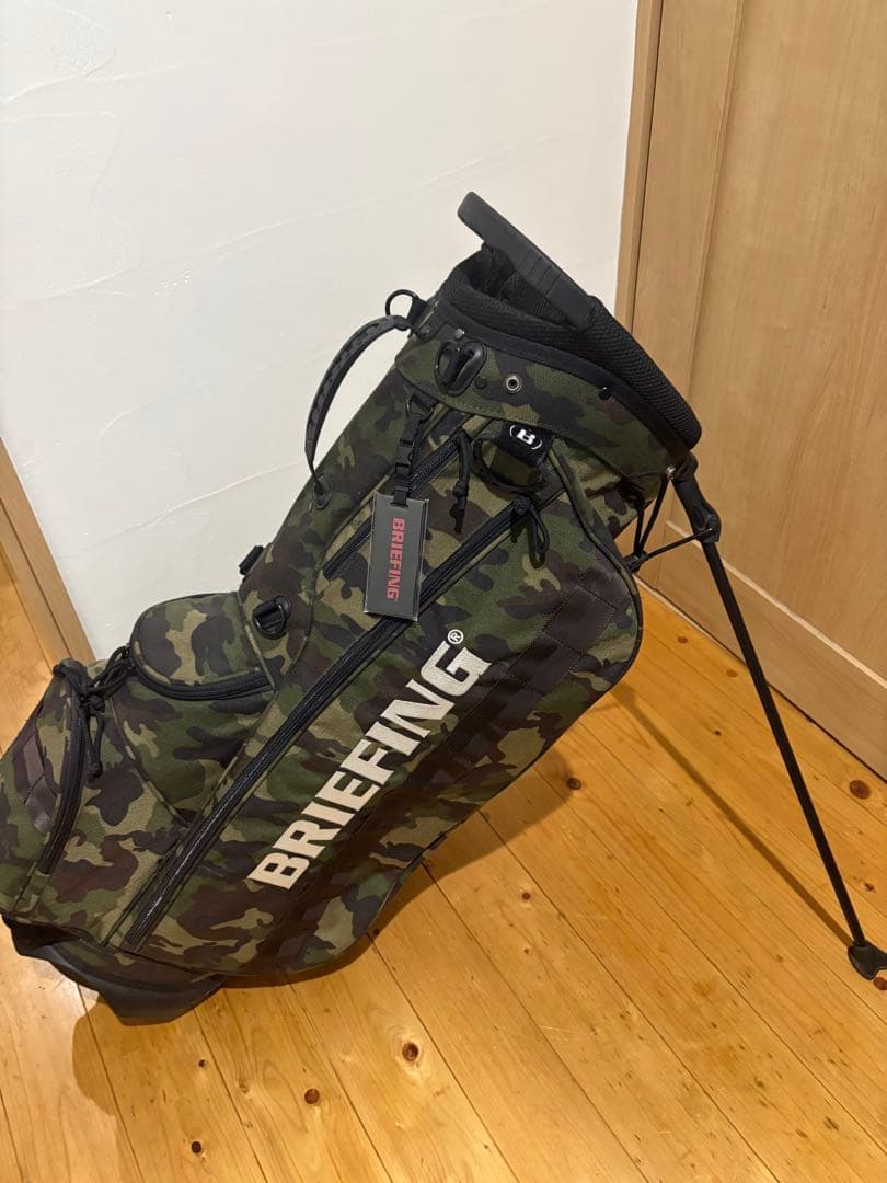 BRIEFING スタンド キャディバック　CR-4 迷彩　ブリーフィング