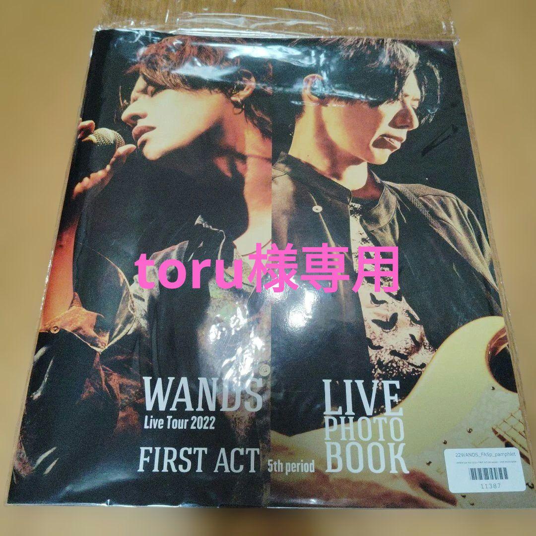 toru　WANDS　FIRST ACT LIVEフォトブック