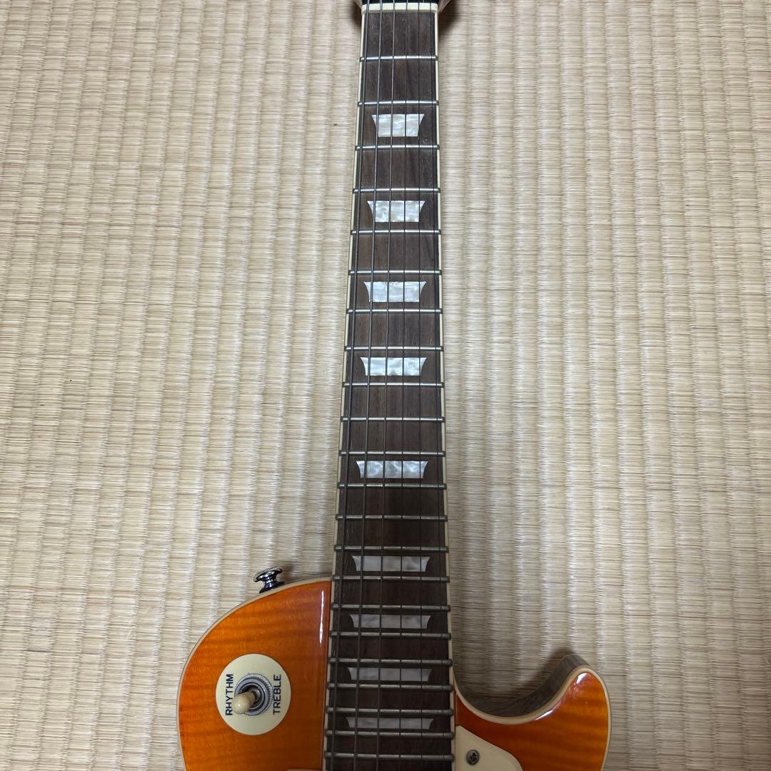 ESP 初期 レスポールタイプエレキギター 虎目　子供用ギター