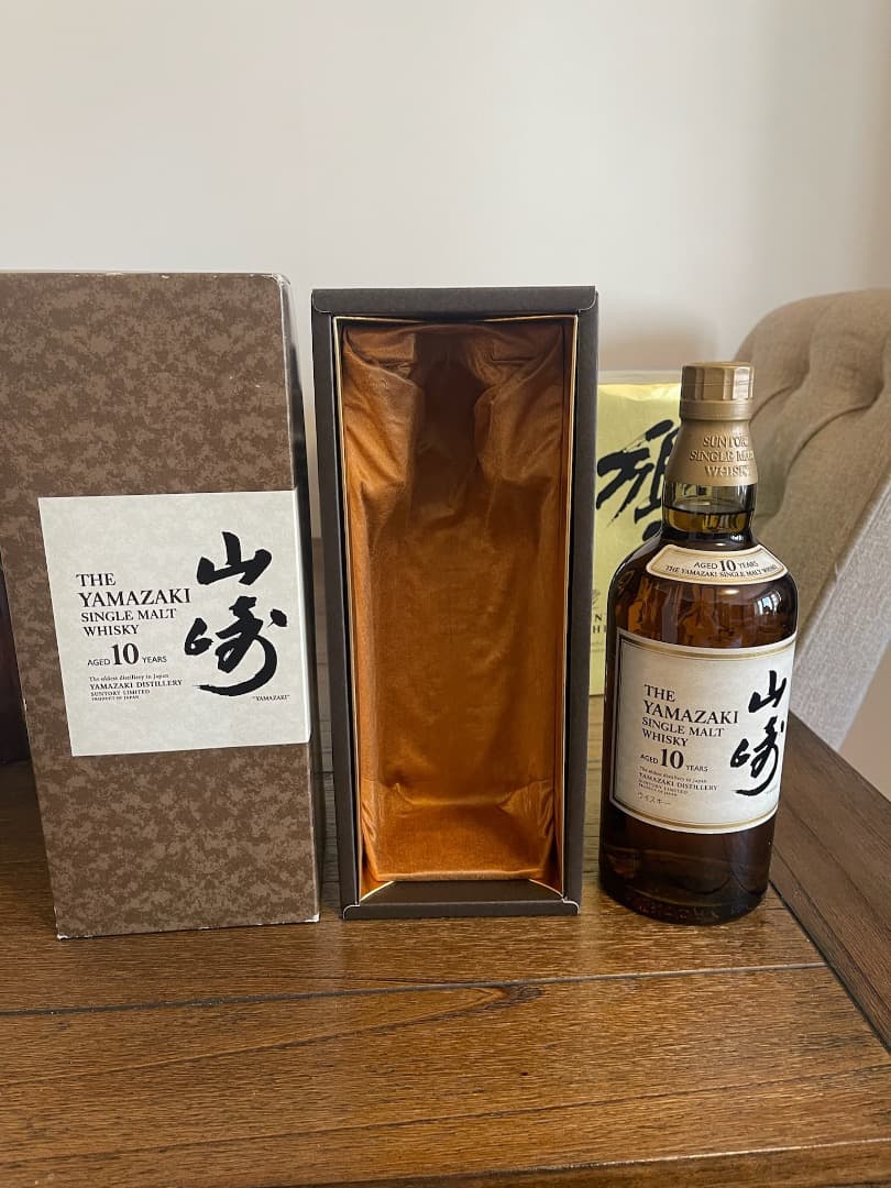 山崎 シングルモルトウイスキー 10年 700ml