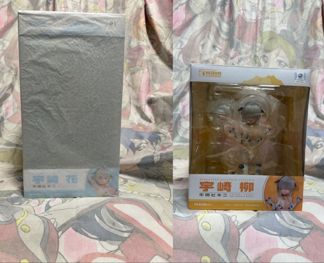 宇崎ちゃんは遊びたい！宇崎花 宇崎柳 牛柄ビキニ フィギュア