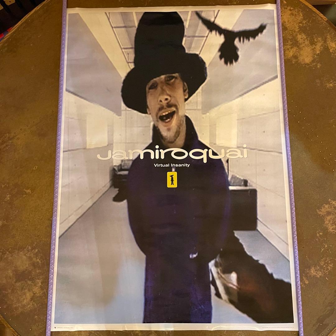 90s デッドストック jamiroquai 大判ポスター