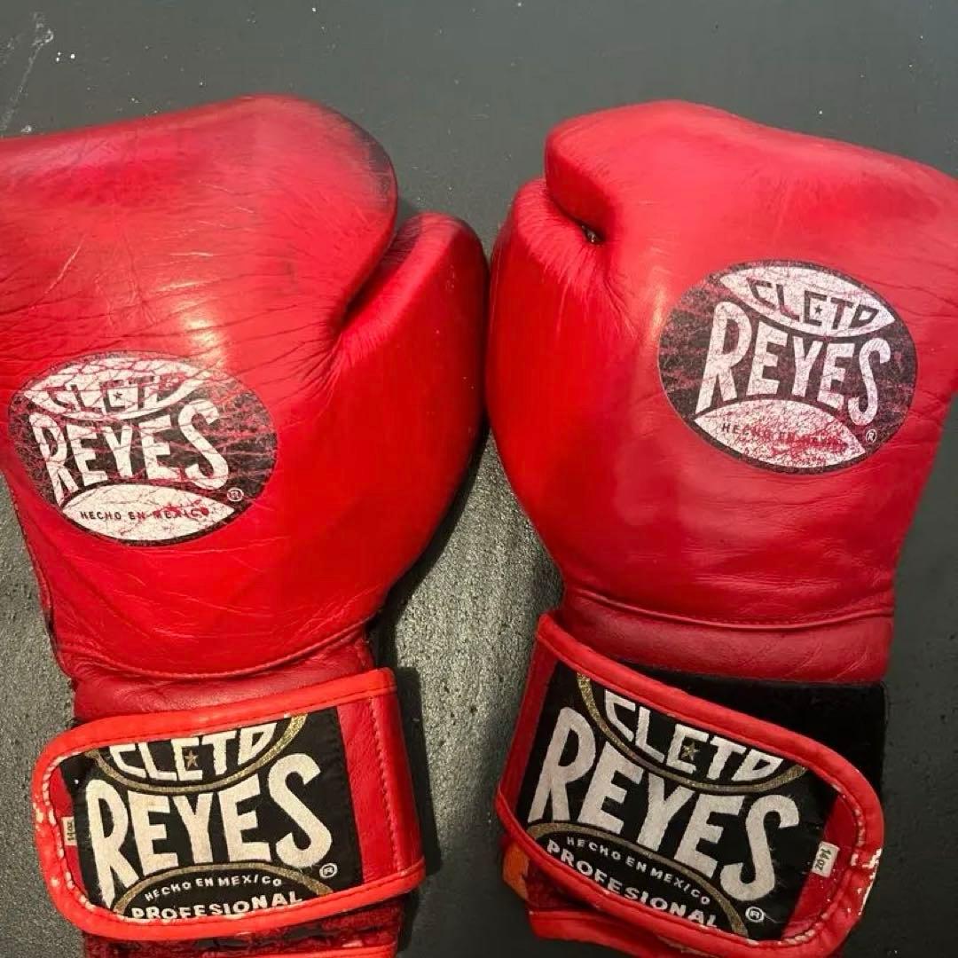 CLETO REYES 赤 ボクシンググローブ 14オンス